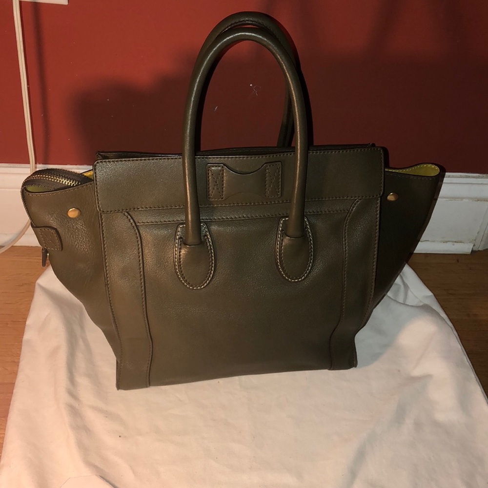 1 HR sale⭐️Celine Env. mini luggage Tote⭐️RARE⭐️ - Picture 5 of 8